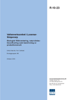 Vattenverksamhet i Laxemar-Simpevarp. Ekologisk fältinventering, naturvärdesklassificering samt beskrivning av produktionsmark