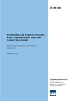 Compilation and analyses of results from cross-hole tracer tests with conservative tracers