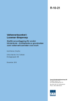 Vattenverksamhet i Laxemar-Simpevarp. Slutförvarsanläggning för använt kärnbränsle - bortledande av grundvatten samt vattenverksamheter ovan mark