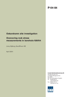 Overcoring rock stress measurements in borehole KAV04. Oskarshamn site investigation