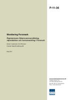 Älgstammens ålderssammansättning, reproduktion och hornutveckling i Forsmark. Monitering Forsmark