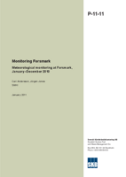 Meteorological monitoring at Forsmark, January-December 2010. Monitoring Forsmark