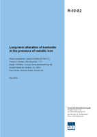 Long-term alteration of bentonite in the presence of metallic iron. Updated 2012-04