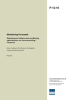 Monitering Forsmark. Älgstammens ålderssammansättning, reproduktion och hornutveckling i Forsmark