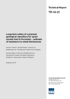 Long-term safety of a planned geological repository for spent nuclear fuel in Forsmark - estimate of maximum ice sheet thicknesses. Updated 2016-10