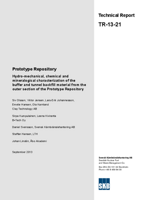 Prototype Repository. Hydro-mechanical, chemical and mineralogical characterization of the buffer and tunnel backfill material from the outer section of the Prototype Repository