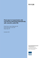 Final report of experiments with rock blocks interacting hydraulically with smectitic pellet fills