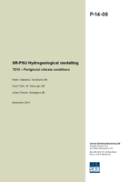 SR-PSU Hydrogeological modelling. TD13 - Periglacial climate conditions