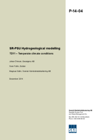 SR-PSU Hydrogeological modelling. TD11 - Temperate climate conditions