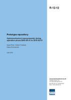 Prototype repository. Hydromechanical measurements during operation phase 2003-05-01 to 2010-02-01