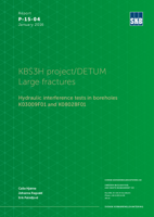 KBS3H project/DETUM Large fractures. Hydraulic interference tests in boreholes K03009F01 and K08028F01