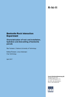 Bentonite Rock Interaction Experiment. Characterisation of rock and installation, hydration and dismantling of bentonite parcels