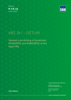 KBS-3H - DETUM. Steered core drilling of boreholes K03009F01 and K08028F01 at the Äspö HRL