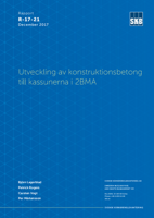 Utveckling av konstruktionsbetong till kassunerna i 2BMA