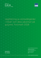 Uppföljning av skötselåtgärder i rikkärr och dess påverkan på gulyxne, Forsmark 2018