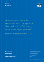 Assessing nickel and molybdenum transport in the bedrock at SFL using a dynamic Kd approach. Report for the safety evaluation SE-SFL