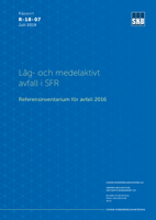 Låg- och medelaktivt avfall i SFR. Referensinventarium för avfall 2016. Uppdaterad 2021-01