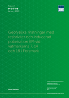 Geofysiska mätningar med resistivitet och inducerad polarisation (IP) vid våtmarkerna 7, 14 och 18 i Forsmark