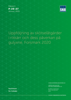 Uppföljning av skötselåtgärder i rikkärr och dess påverkan på gulyxne, Forsmark 2020