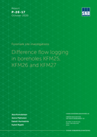 Forsmark site investigations. Difference flow logging in boreholes KFM25, KFM26 and KFM27