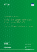 Äspö Hard Rock Laboratory. Long Term Sorption Diffusion Experiment (LTDE-SD). Over-core drilling and extraction of core samples