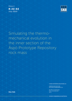 Simulating the thermo-mechanical evolution in the inner section of the Äspö Prototype Repository rock mass