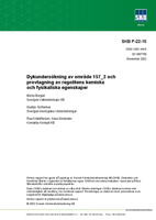 Dykundersökning av område 157_2 och provtagning av regolitens kemiska och fysikaliska egenskaper