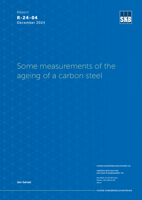 Some measurements of the ageing of a carbon steel