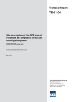 Site description of the SFR area at Forsmark at completion of the site investigation phase. SDM-PSU Forsmark