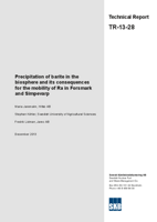 Precipitation of barite in the biosphere and its consequences for the mobility of Ra in Forsmark and Simpevarp