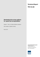 Nondestructive assay options for spent fuel encapsulation