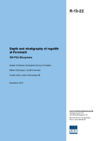 Depth and stratigraphy of regolith at Forsmark. SR-PSU Biosphere