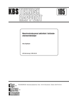 Neutroninducerad aktivitet i bränsleelementdetaljer (Neutron-induced radioactivity in fuel assembly components)