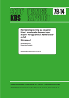 Korrosionsprovning av olegerat titan i simulerade deponeringsmiljöer för upparbetat kärnbränsleavfall (Corrosion testing of unalloyed titanium in simulated deposition environments for reprocessed nuclear fuel waste)