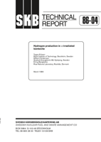 Hydrogen production in alpha-irradiated bentonite