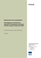 Investigation of Quaternary deposits at Simpevarp peninsula and the islands of Ävrö and Hålö. Oskarshamn site investigation