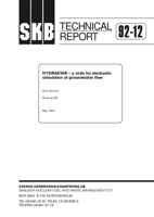 HYDRASTAR - a code for stochastic simulation of groundwater flow