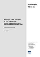 Preliminary safety evaluation for the Forsmark area. Based on data and site descriptions after the initial site investigation stage