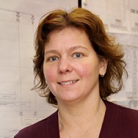 Helene Åhsberg är projektledare på SKB för tillståndsprövningen och spindeln i nätet när det gäller kontakter med de granskande myndigheterna.